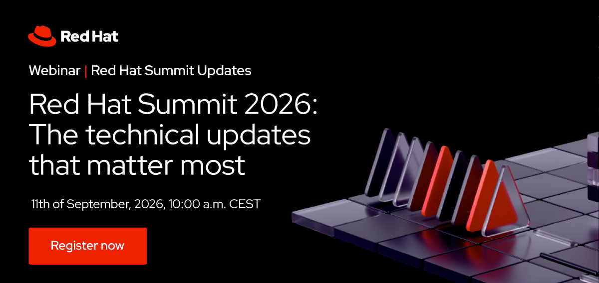 Red Hat Summit Banner